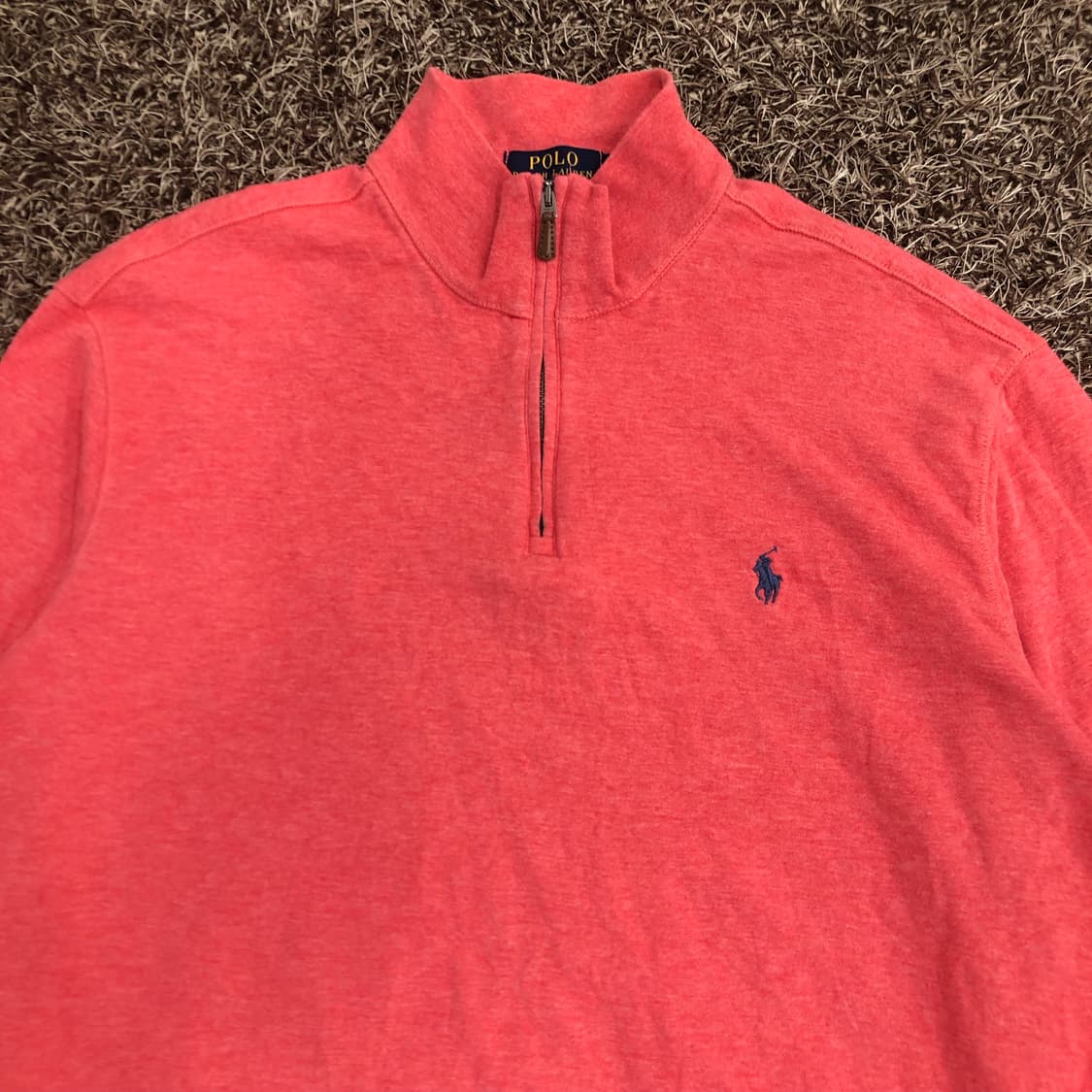 폴로 랄프로렌 하프집업 핑크 니트 상품이미지3