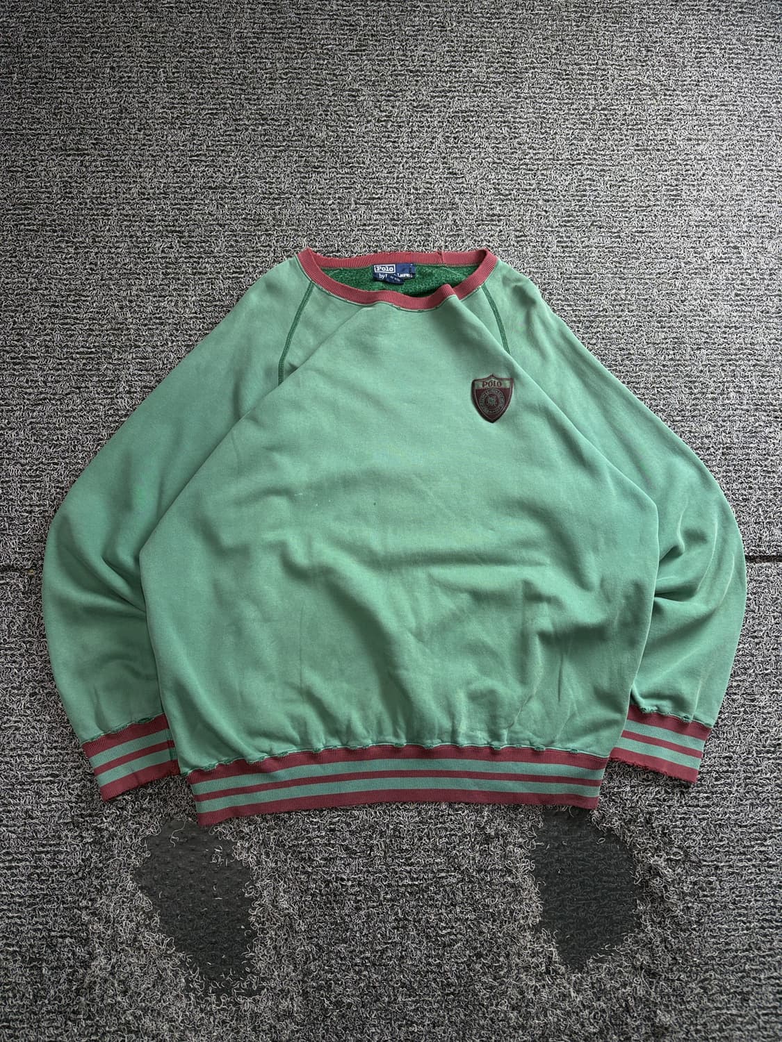 90s 폴로 랄프로렌 크레센트로고 아카이브 크루넥 3594 상품이미지2