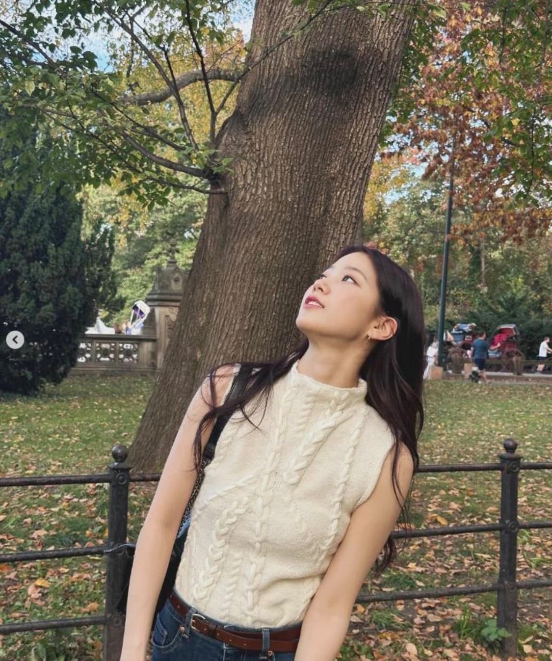 자라 케이블 슬리브리스 니트 조끼 (카즈하 착용) 상품이미지1