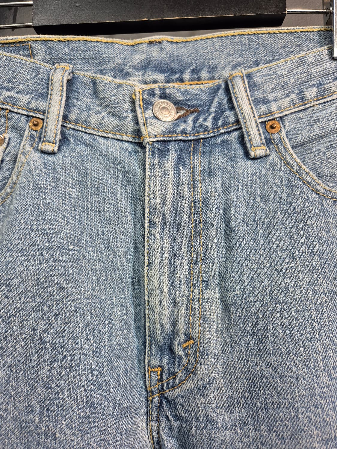 리바이스 505 데님 반바지 W32 L 상품이미지5