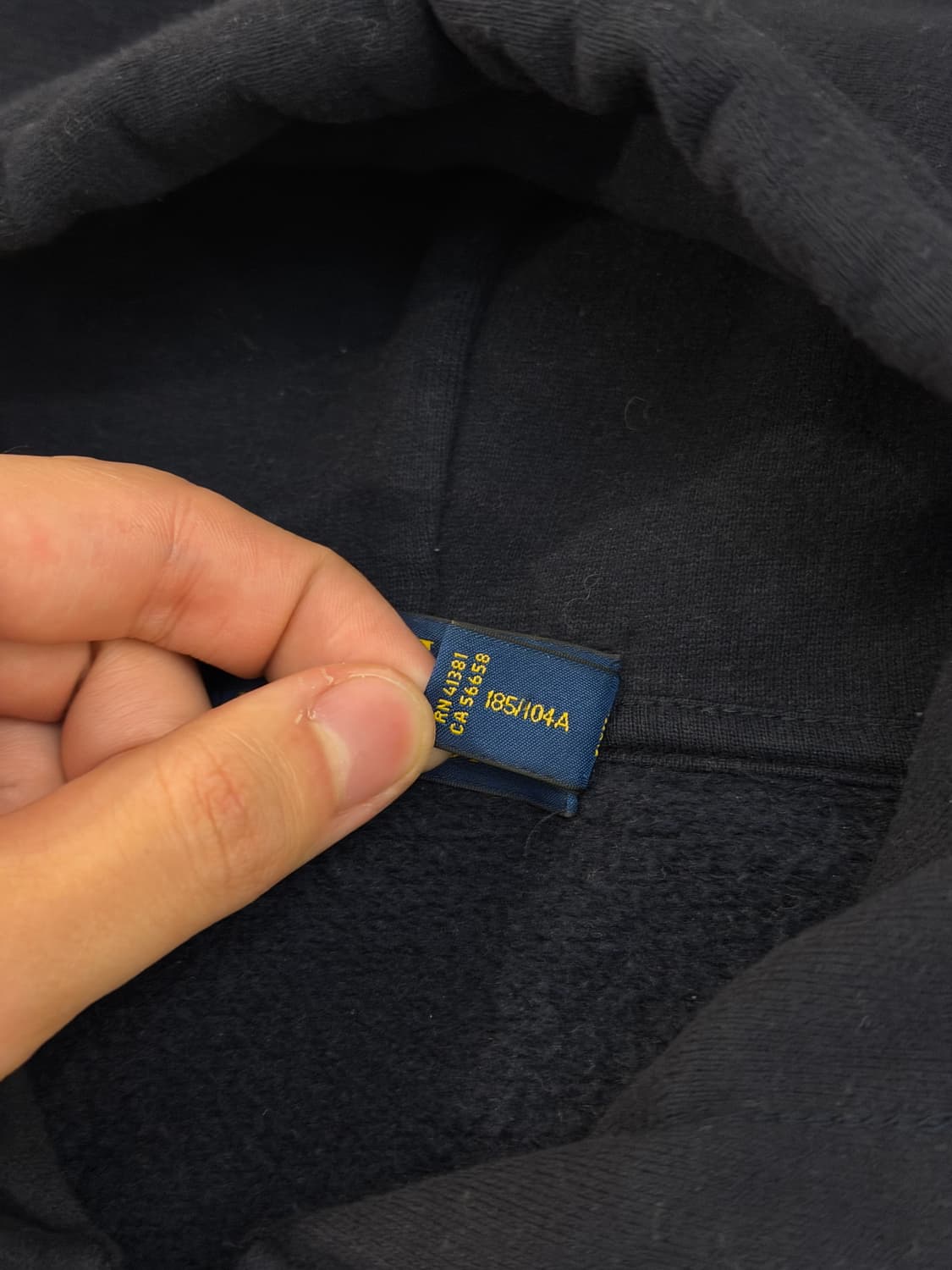 신형) 폴로 랄프로렌 포니 후드집업 딥 네이비 상품이미지4