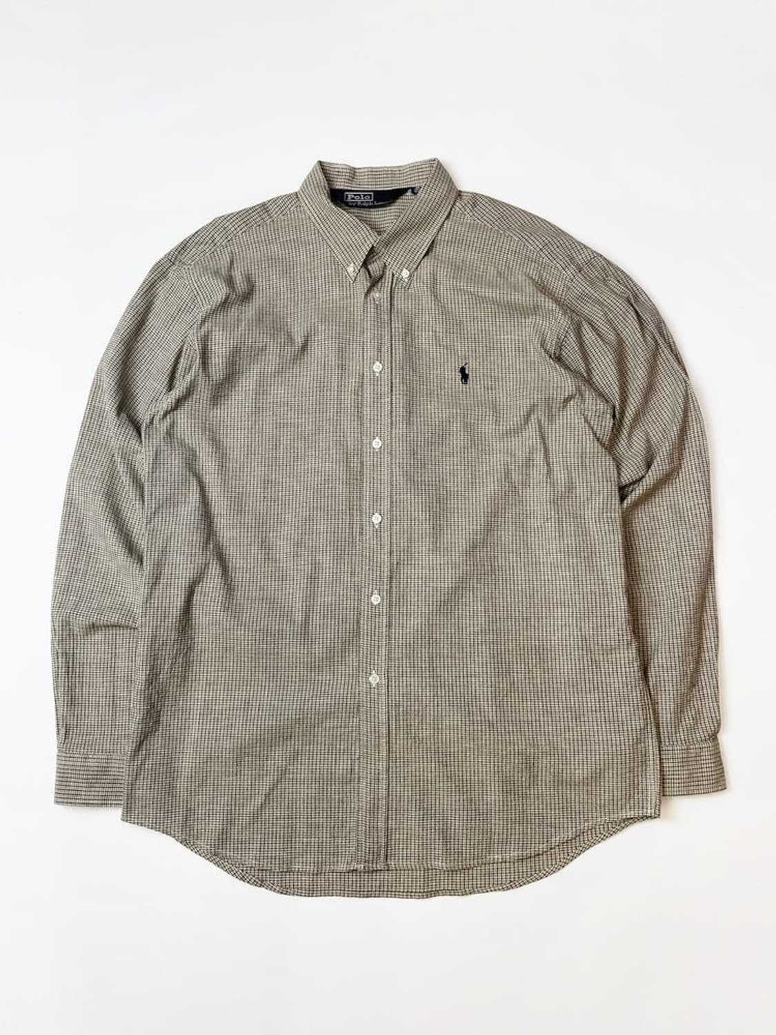 폴로 랄프로렌 00s 로고 체크 셔츠 A1394 상품이미지1