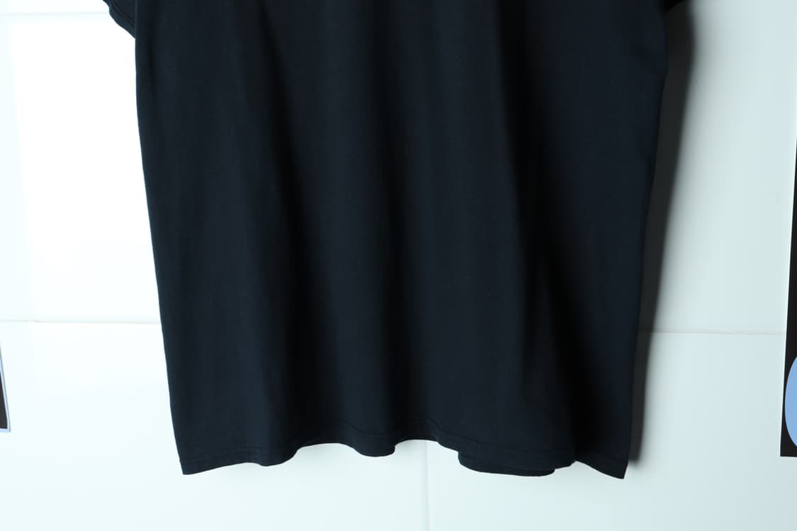 (XL-3XL) 길단 반팔 티셔츠 USA 블랙 미식축구-H33313 상품이미지4