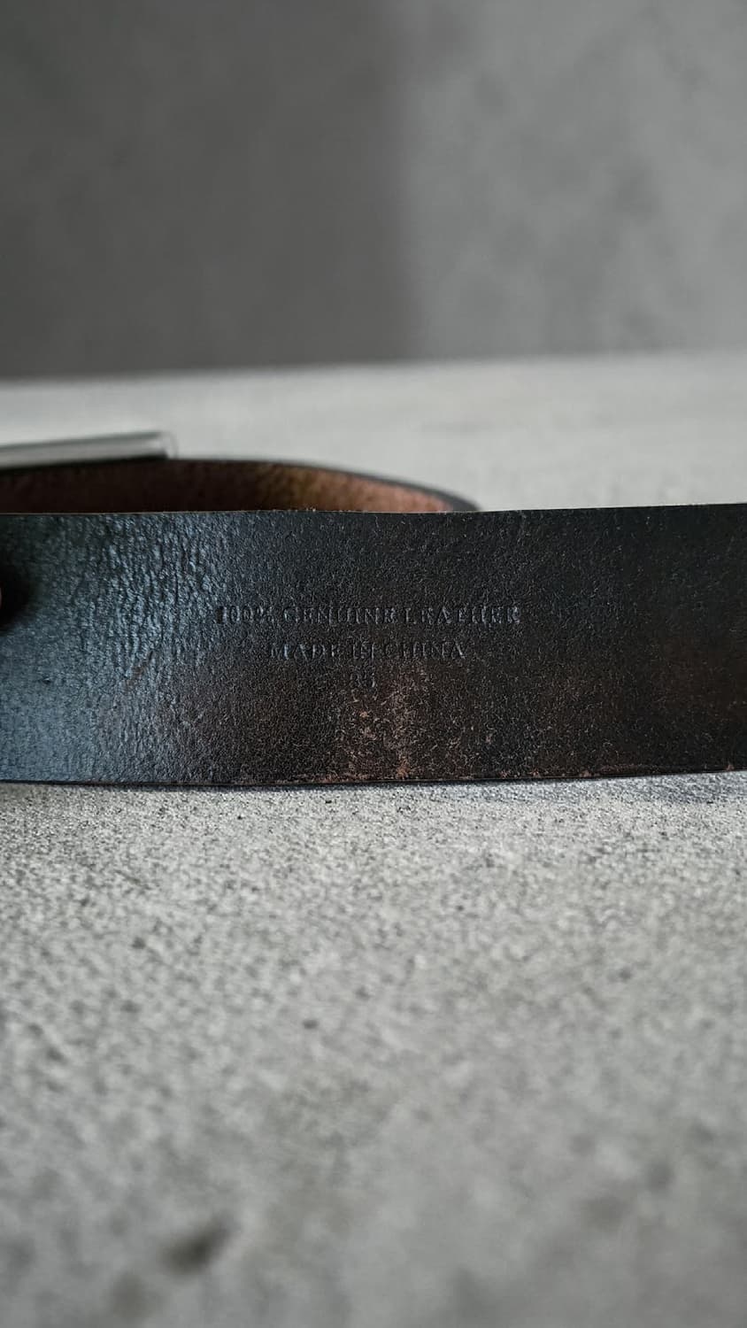 HIL FIGER 빈티지 통가죽 벨트 상품이미지5