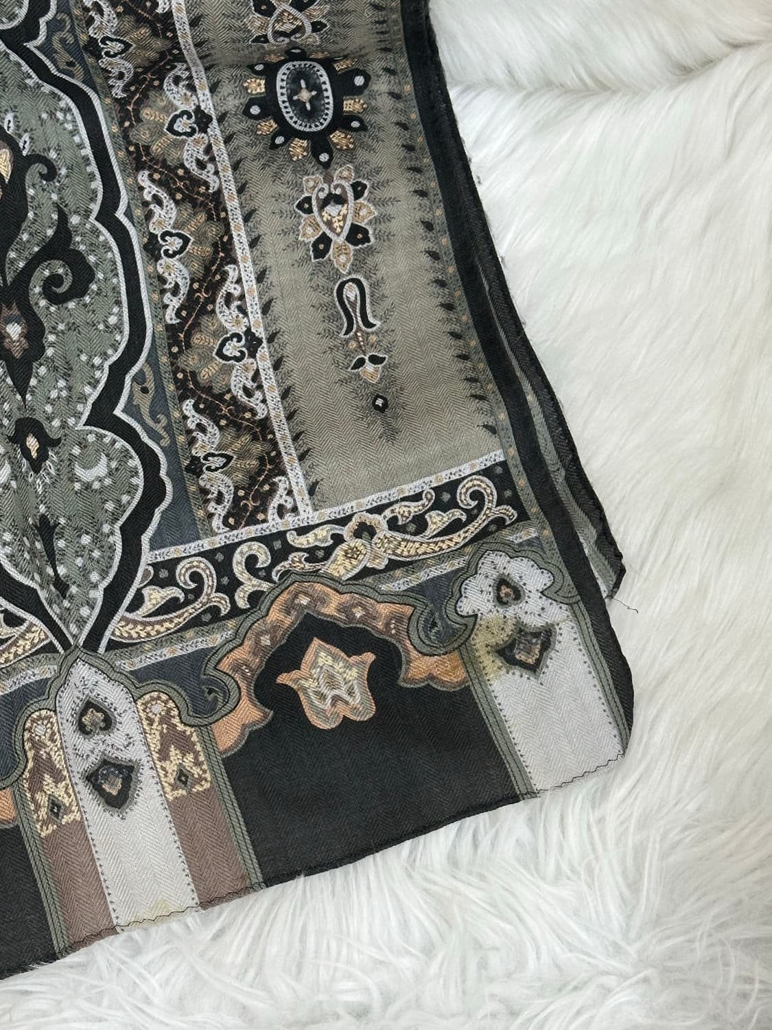 에트로 울 실크 머플러 상품이미지1