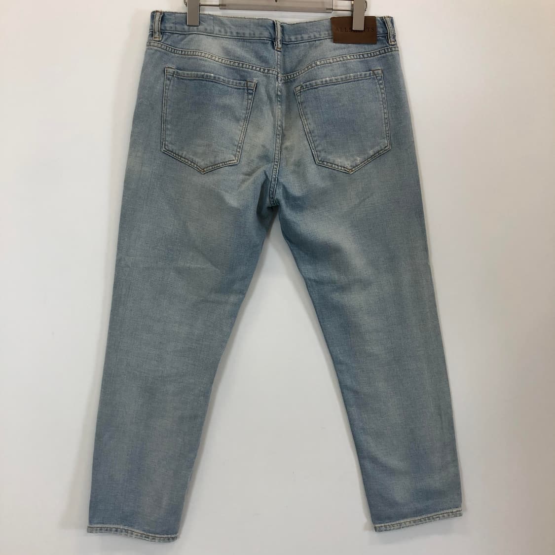 올세인츠 연청 크롭데님진 32 인치 상품이미지3