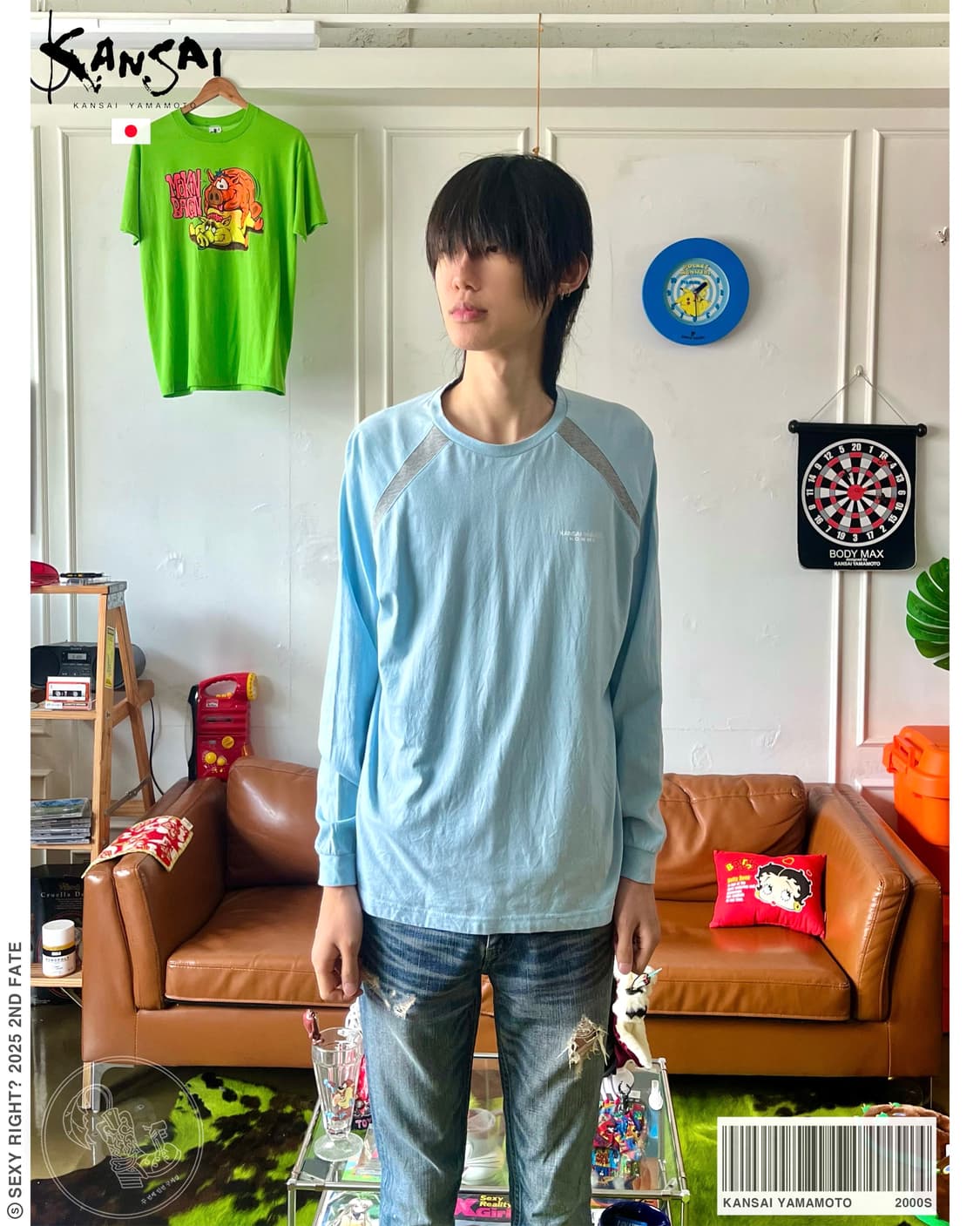 2000s KANSAI YAMAMOTO Homme Long-Sleeve 상품이미지1