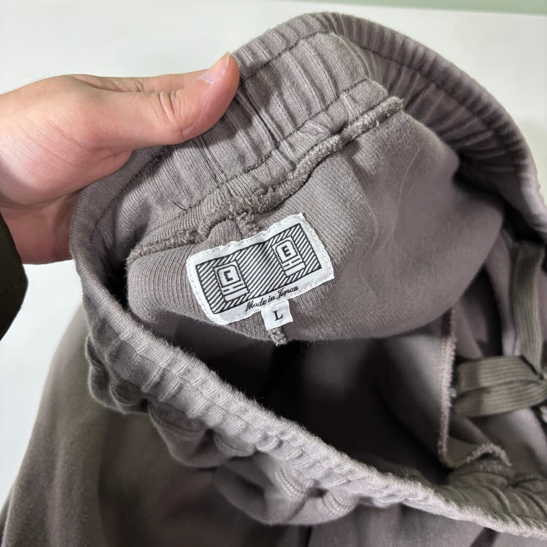 L 카브엠트 CE DBL 니트 밴딩 루즈핏 조그팬츠 상품이미지5