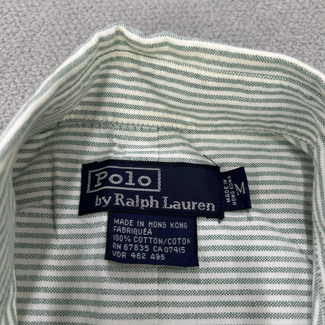 폴로 랄프로렌 스트라이프 셔츠 m 상품이미지2