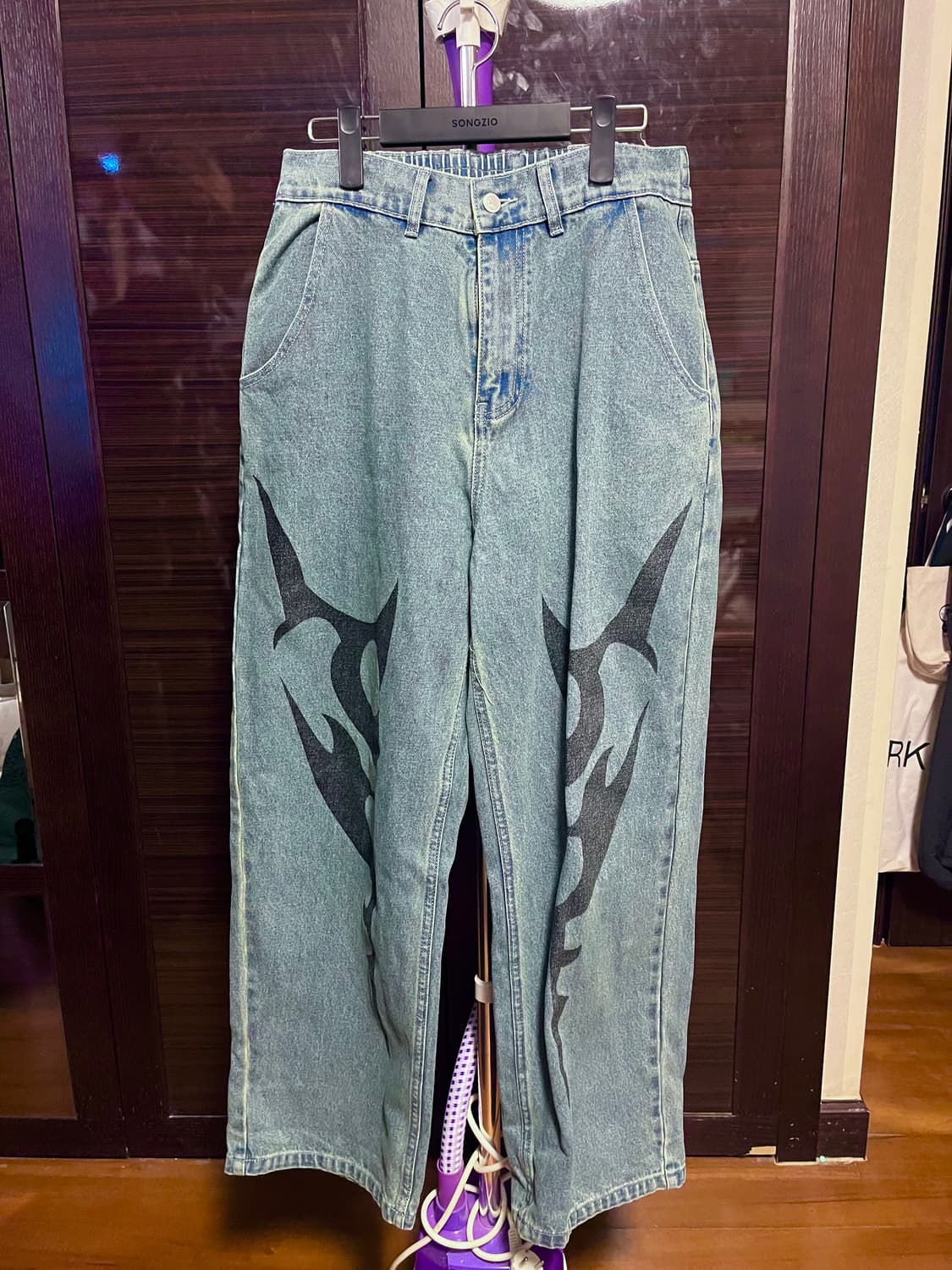 [남성M]엑스톤즈 헤이즈 데님 팬츠 블루 상품이미지1