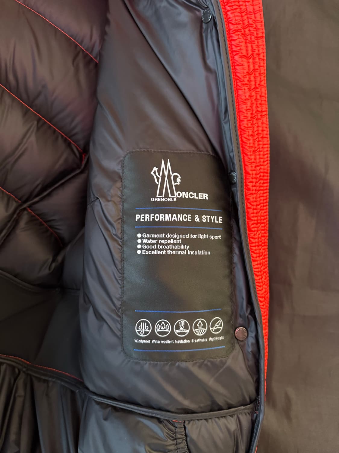 몽클레르 그레노블 아르모니크 숏 다운 자켓 23FW 상품이미지5