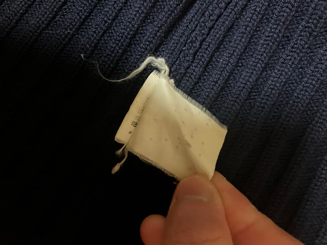 폴로 랄프로렌 네이비 울니트 집업 가디건 105 상품이미지4