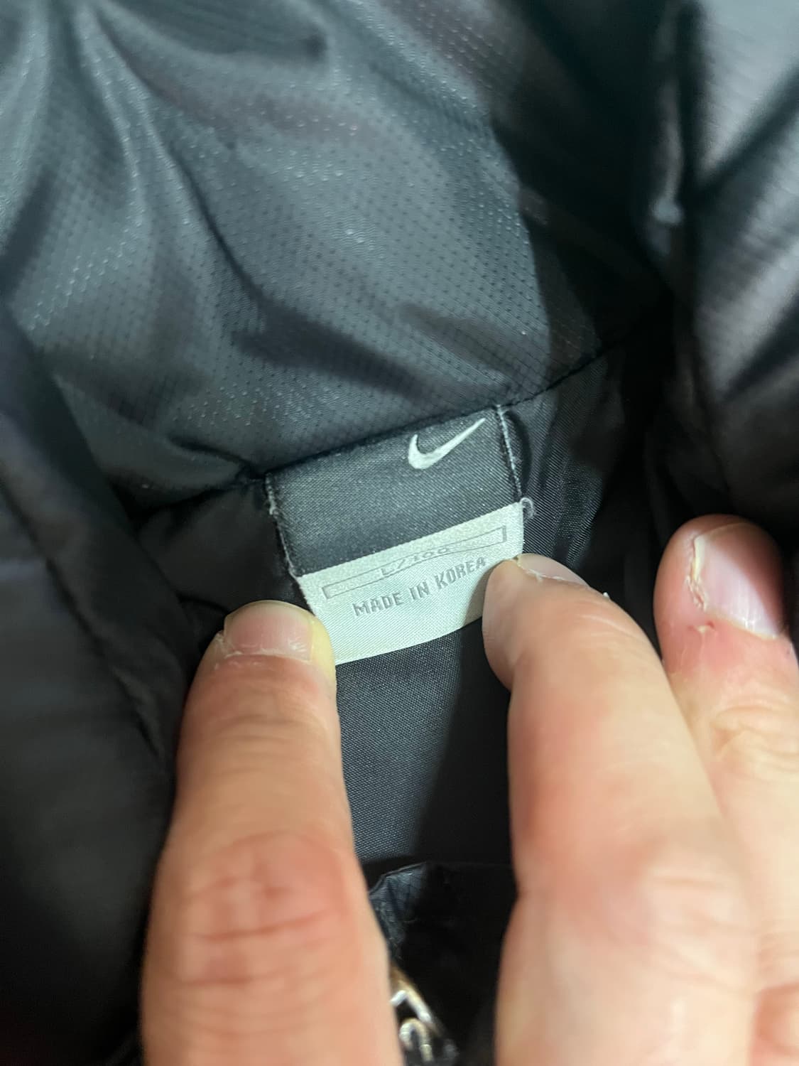 나이키 맨유 박지성 패딩 L 상품이미지3