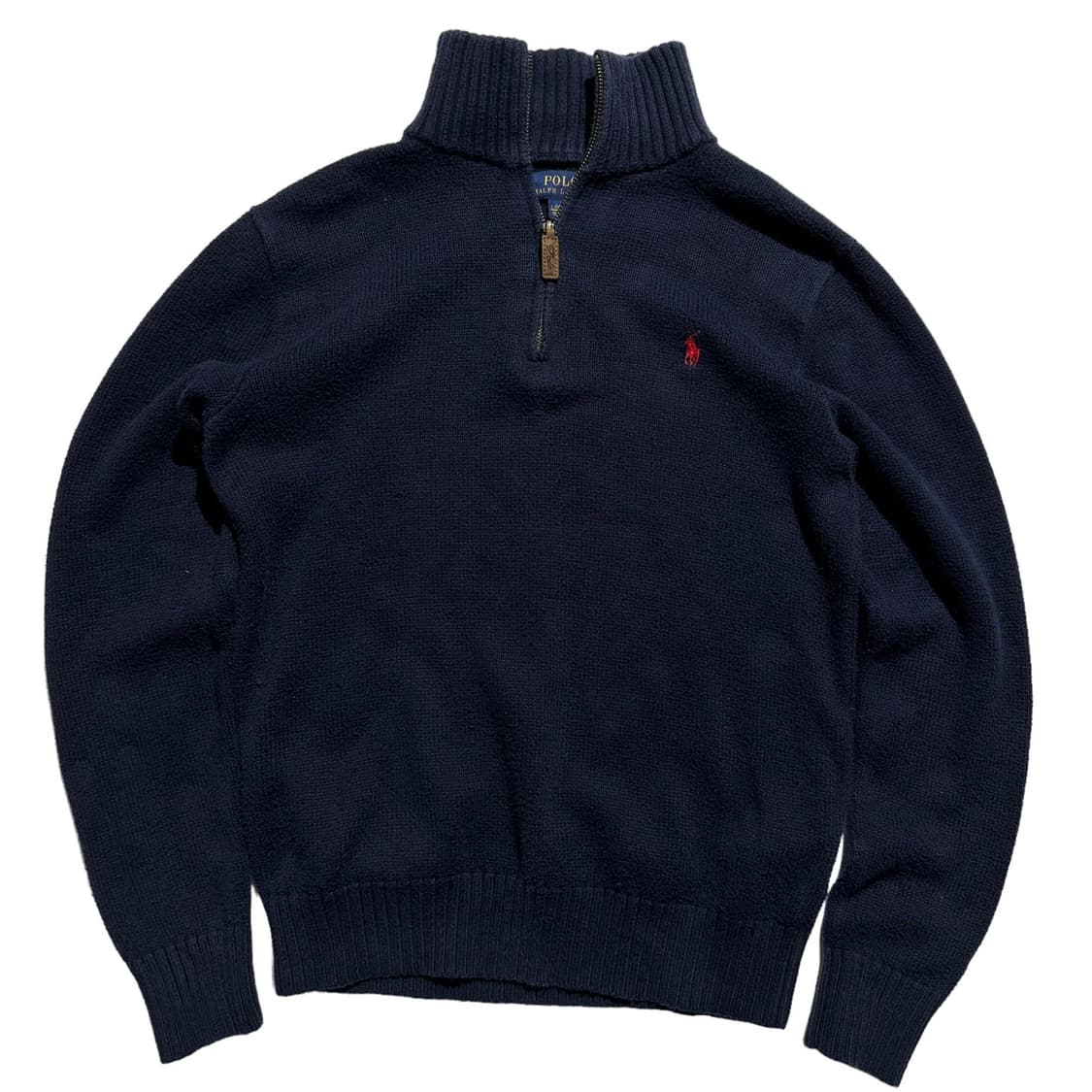 폴로 랄프로렌 포니로고 하프집업 니트 상품이미지1