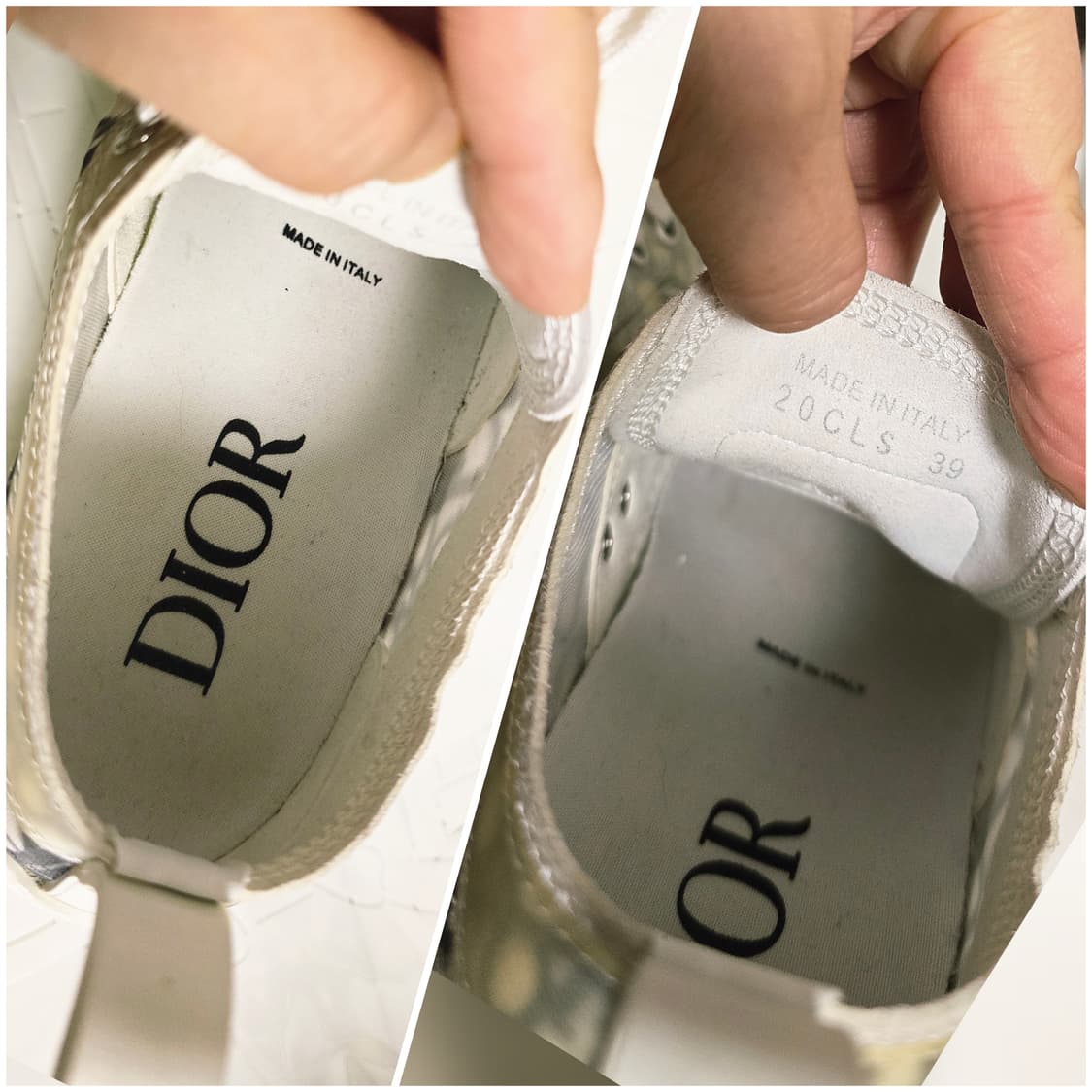 디올 스니커즈 /39사이즈 상품이미지4