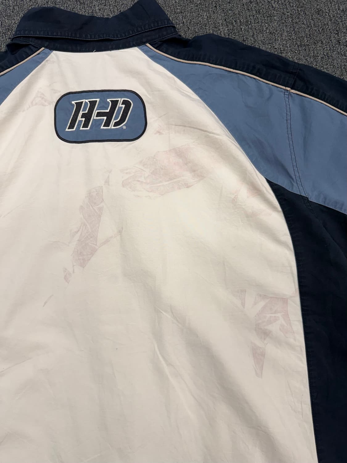 3XL)할리데이비슨 빈티지 패치자수 반팔 셔츠 상품이미지6