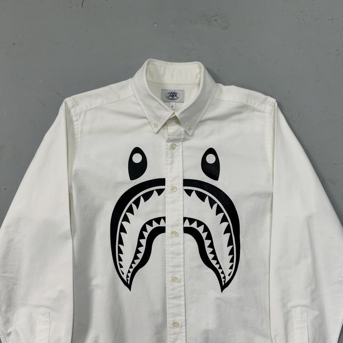 베이프 샤크 프린팅 셔츠  상품이미지2