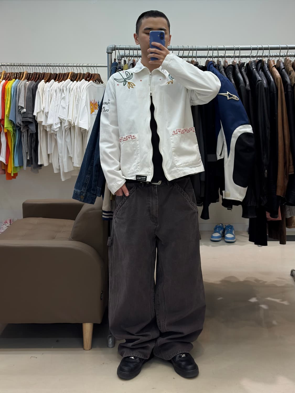 유니버설 웍스 x 플라워마운틴 앙크렘데일 자켓 상품이미지8