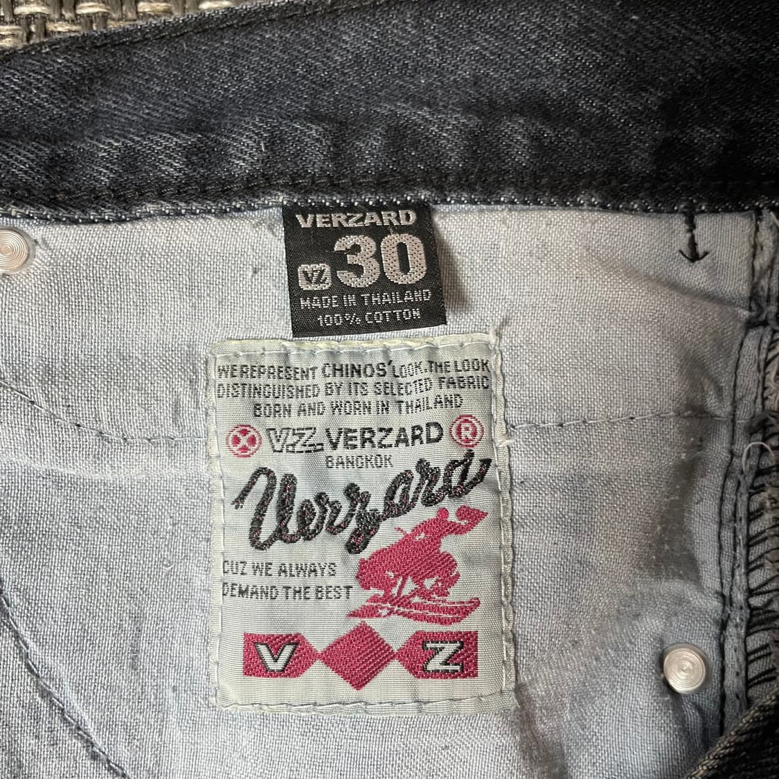 (34) 베르자드 웨스턴 빈티지 다크블루 데님 상품이미지4