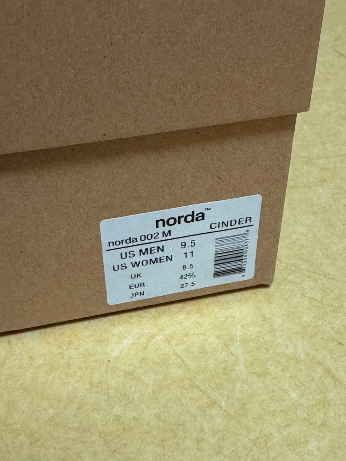 노다NORDA 002 신더 트레일 러닝화 275 상품이미지5