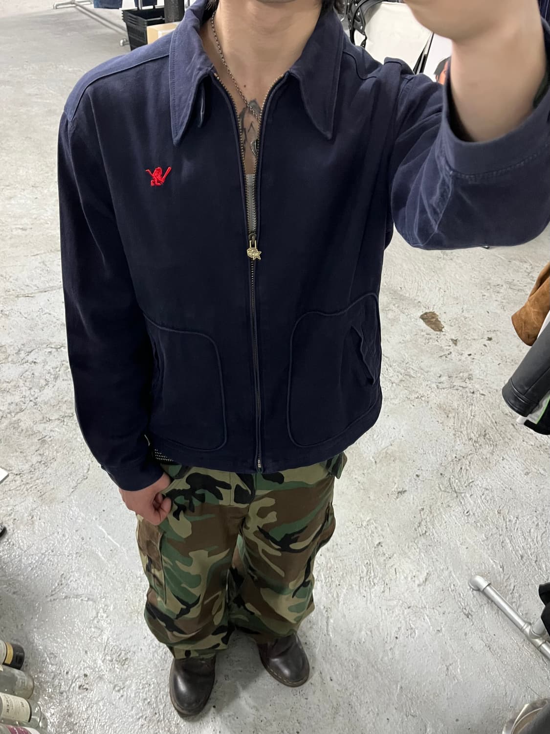 Santastic! saru logo jacket 상품이미지4