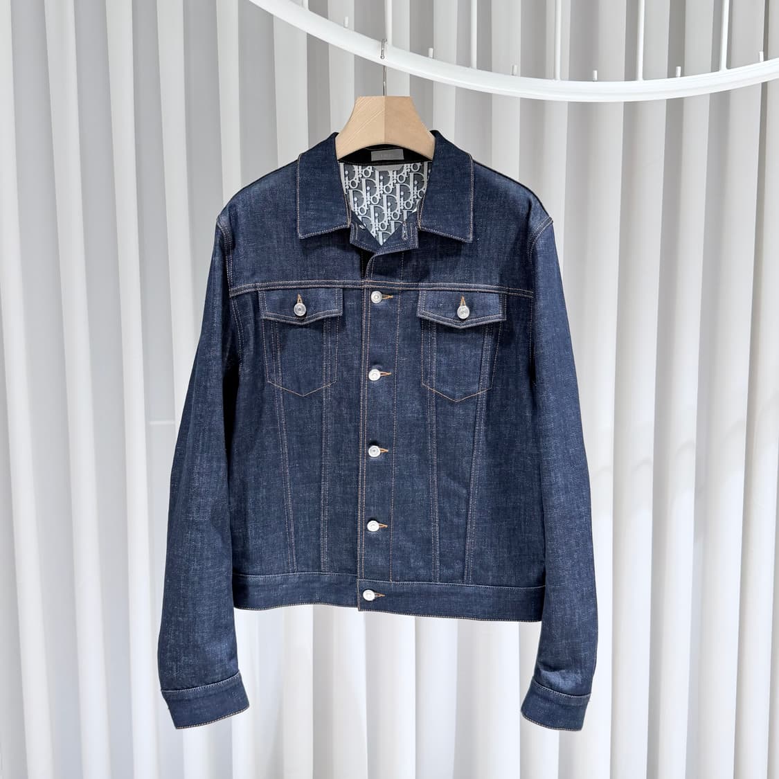 (S+/52) / 디올 오블리크 데님 청자켓 상품이미지1