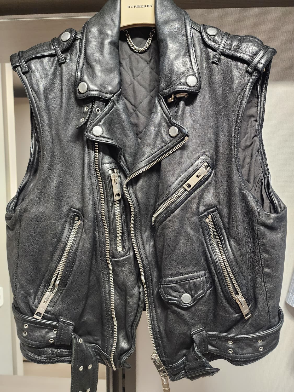 버버리 프로섬 11ss 라이더 베스트 50 사이즈 상품이미지1