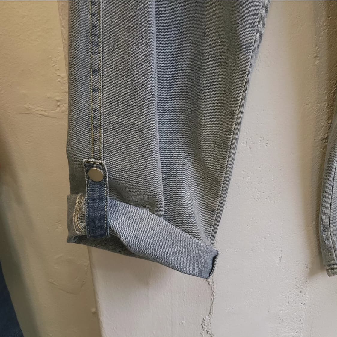 빈티지워싱 롤업 데님팬츠 상품이미지7
