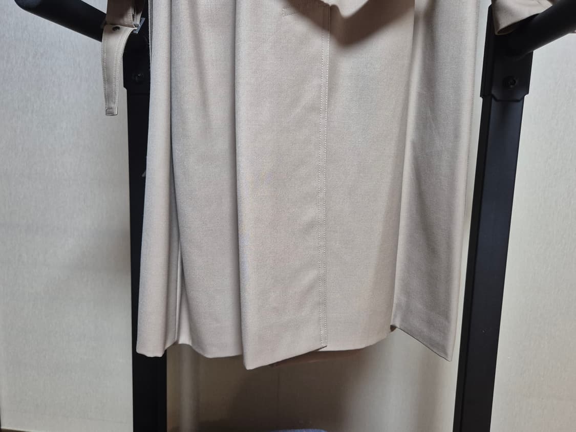 엘무드 프리미엄 울 오버핏 트렌치코트 46 상품이미지5