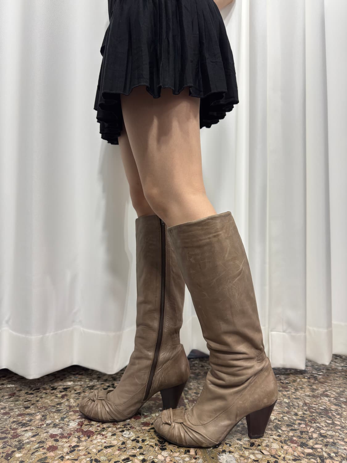 vero cuoioleather long boots 상품이미지3