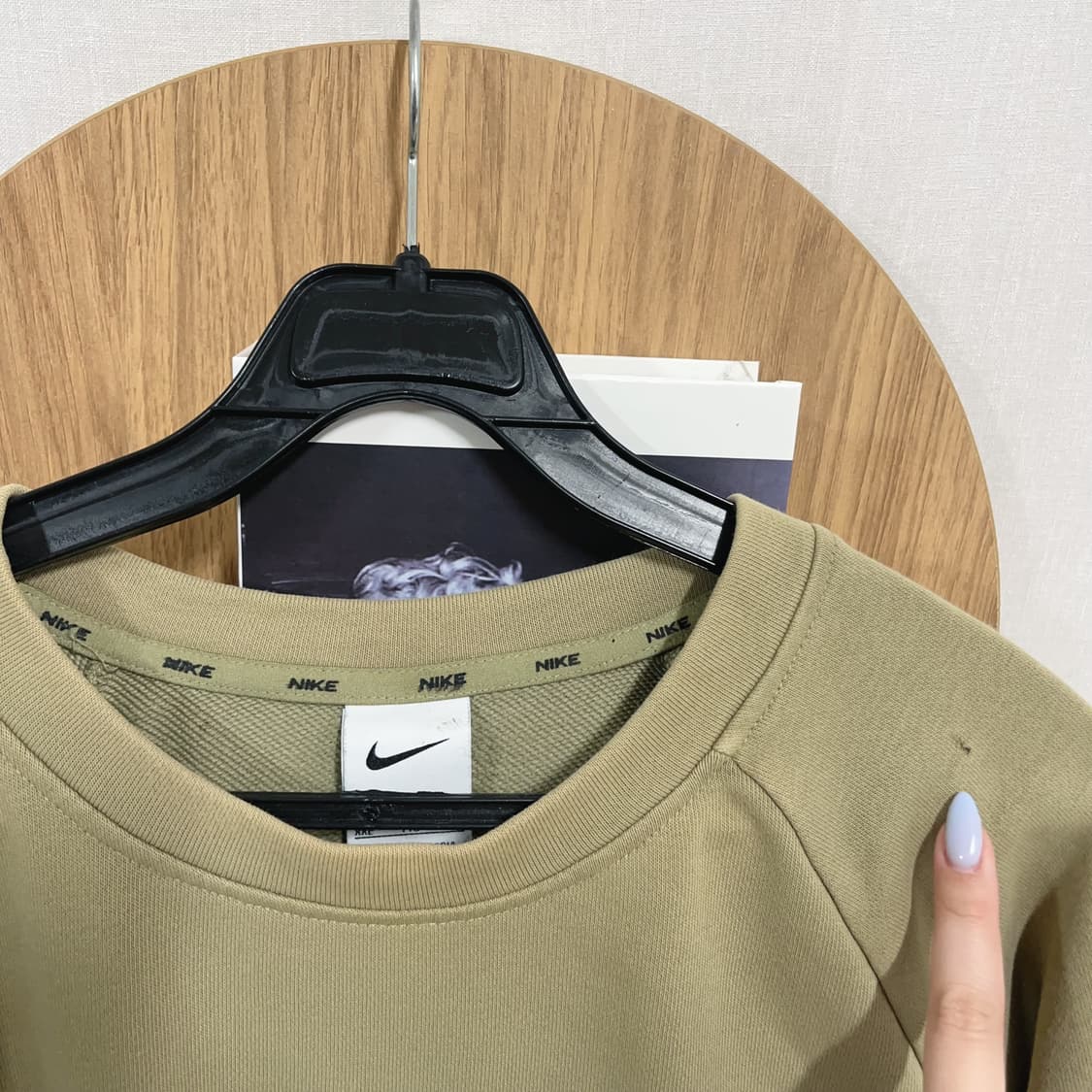 [정품] 나이키 베이지 NIKE MOVING CO. 그래픽 맨투맨 [ X 상품이미지9