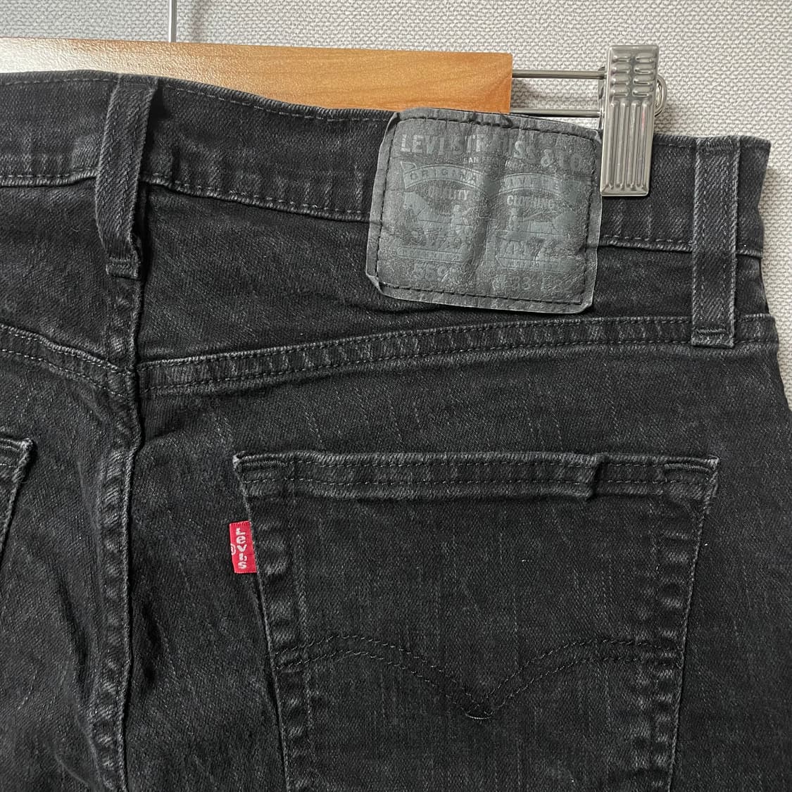 33x32 리바이스 Levi’s 559 흑청 상품이미지4