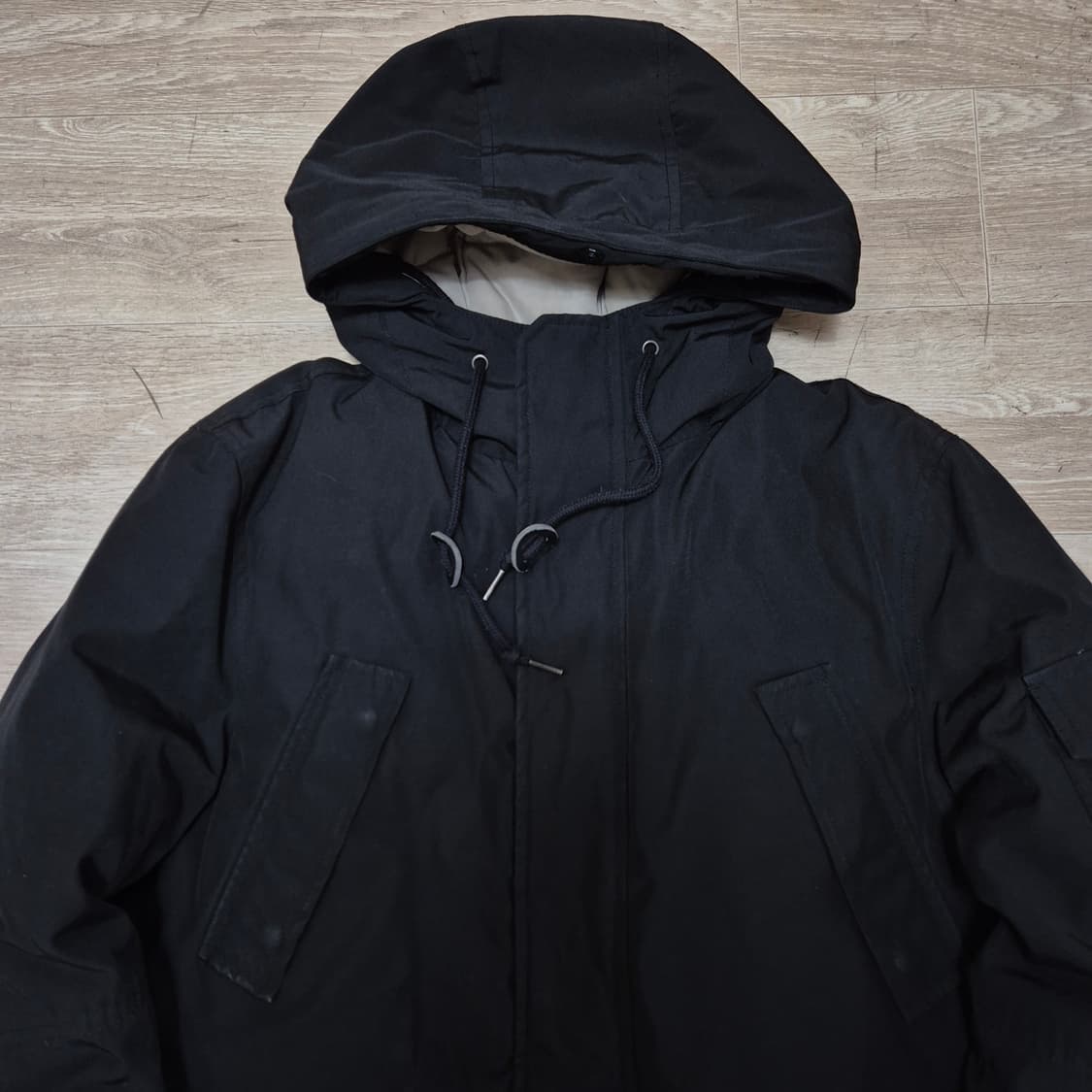 IST KUNST 이스트 쿤스트 덕다운 후드 파카 패딩 점퍼 L(100) 상품이미지2