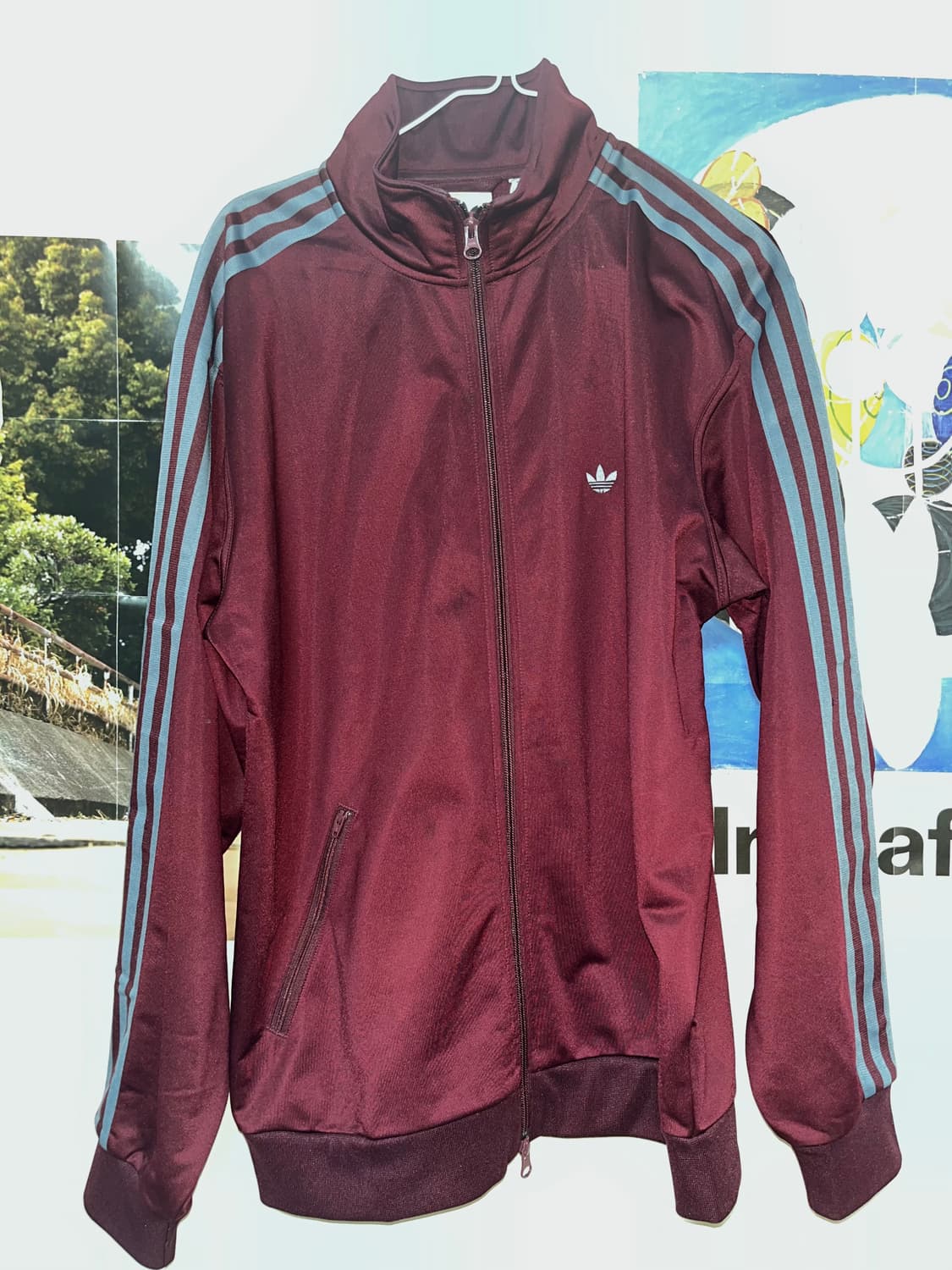 아디다스BB 트랙탑 마룬 IN1000 (베켄바우어) 상품이미지1