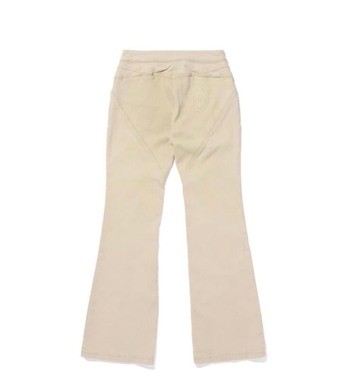 미스치프 워시드 부츠컷 팬츠 카키 베이지 상품이미지2