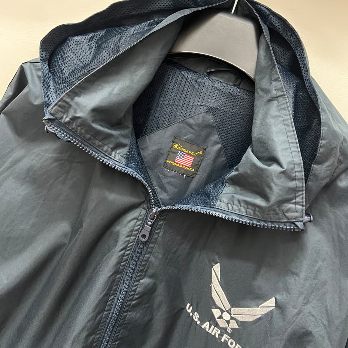 US Air Force IPFU 바람막이 자켓 XL~2XL 상품이미지3