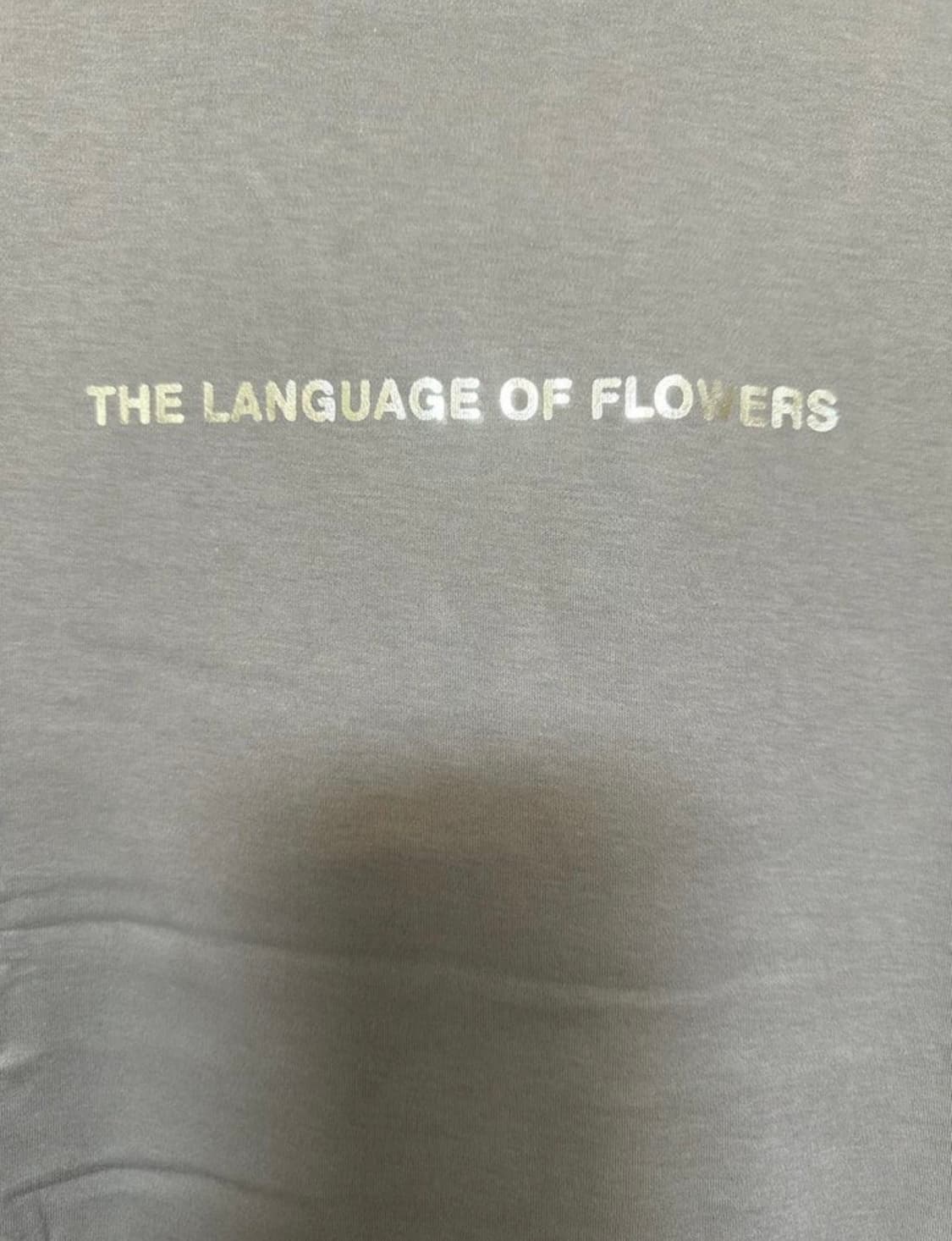 막스마라 플라워 랭귀지 티셔츠 그레이정품 상품이미지4