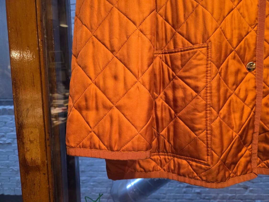 살바토레 페라가모 실크퀼팅자켓 상품이미지9