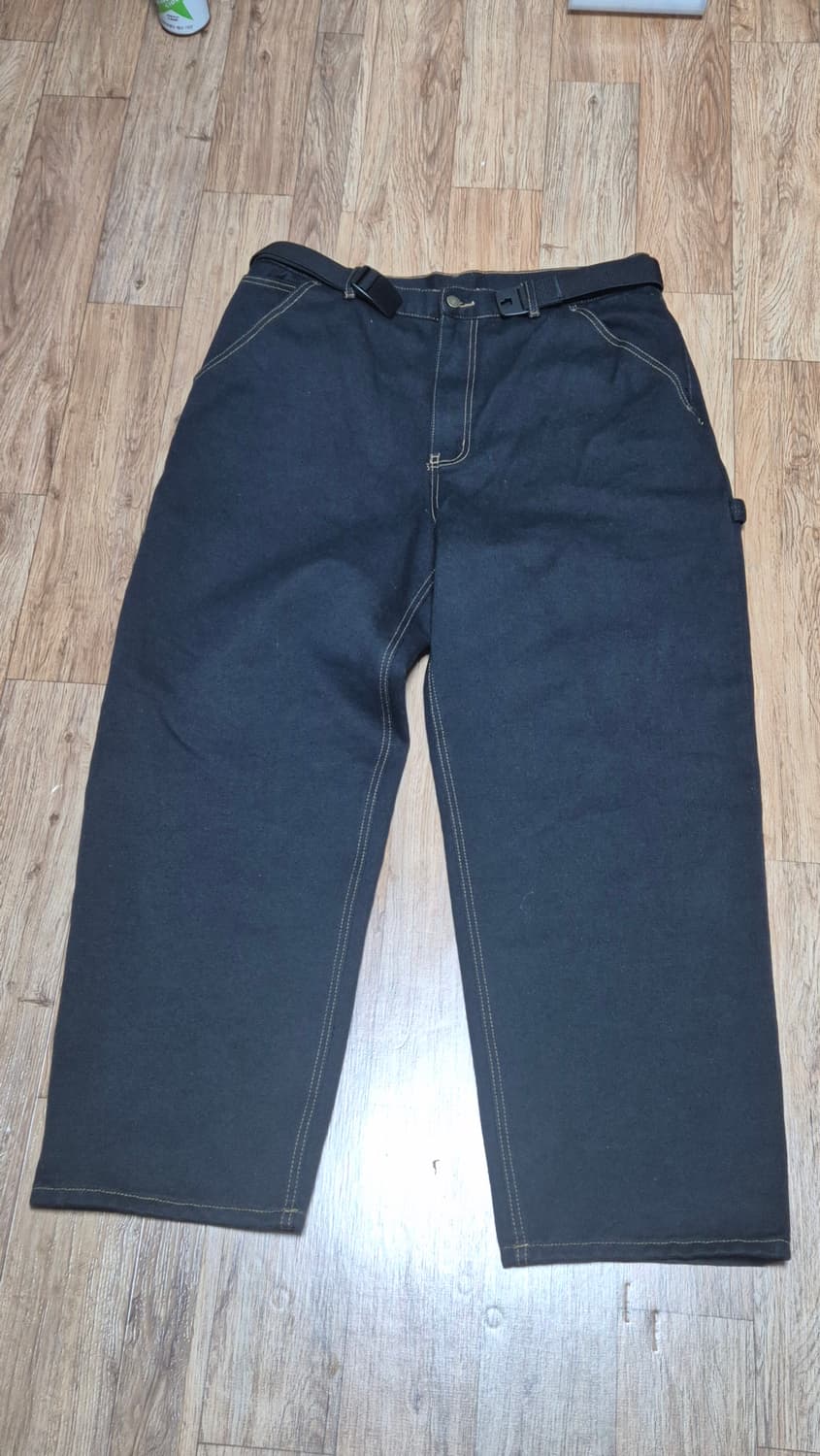 위캔더스 big pierrot denim 빅삐에로 데님 블랙 xl 상품이미지2