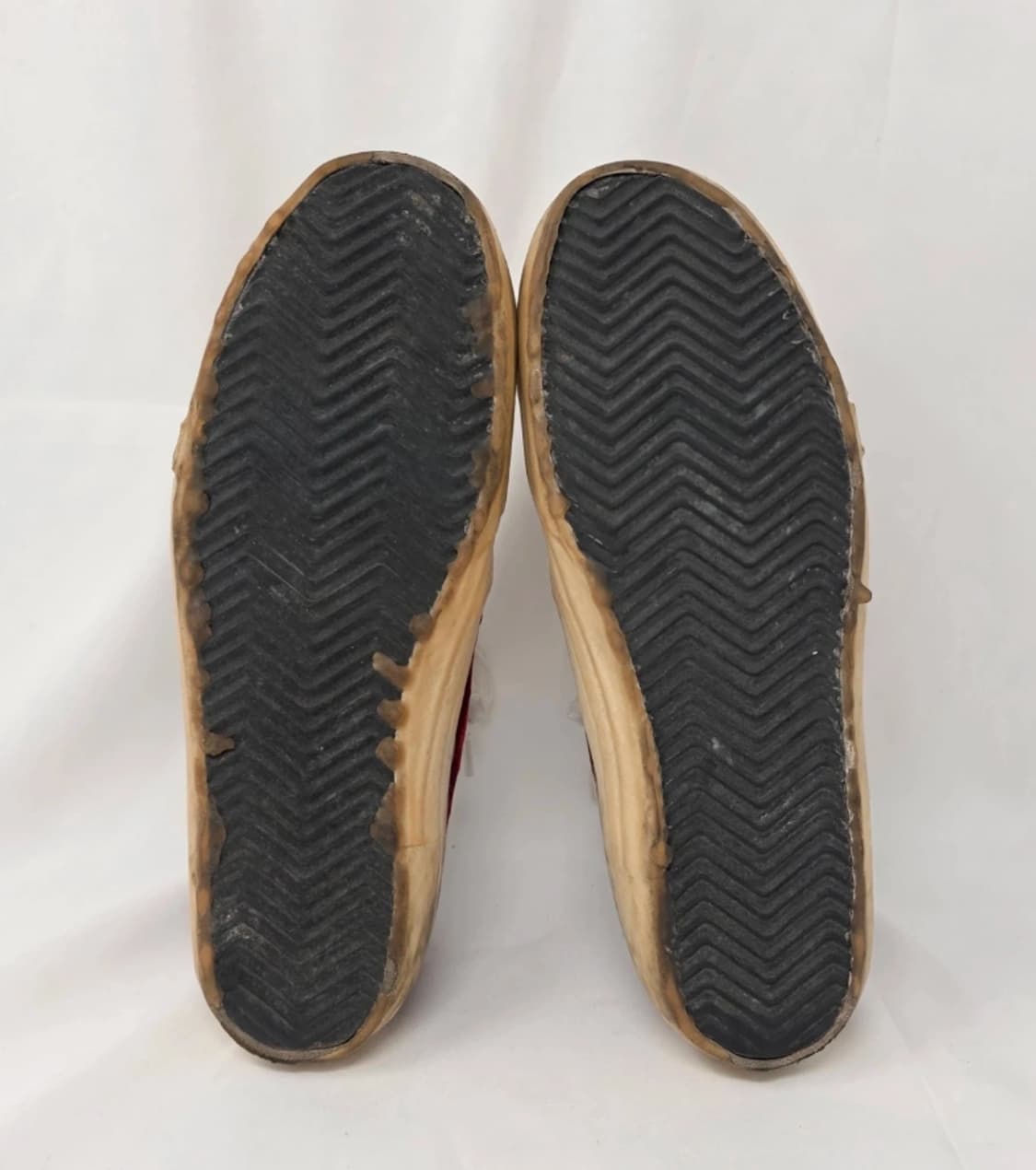 골든구스 스니커즈 버건디 36 상품이미지7