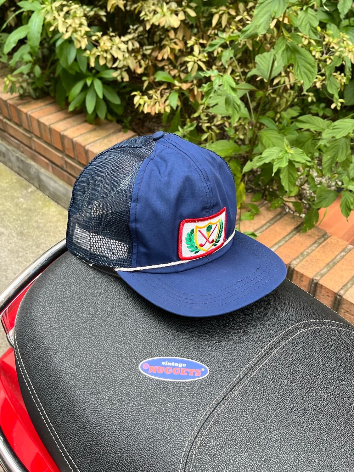 US Vintage Emblem Rope Cap  상품이미지1