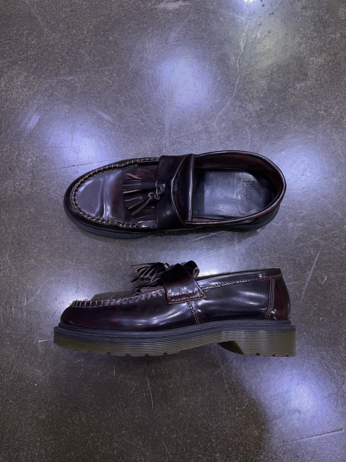 닥터마틴 아드리안 태슬로퍼 체리레드 슈즈 230 상품이미지6