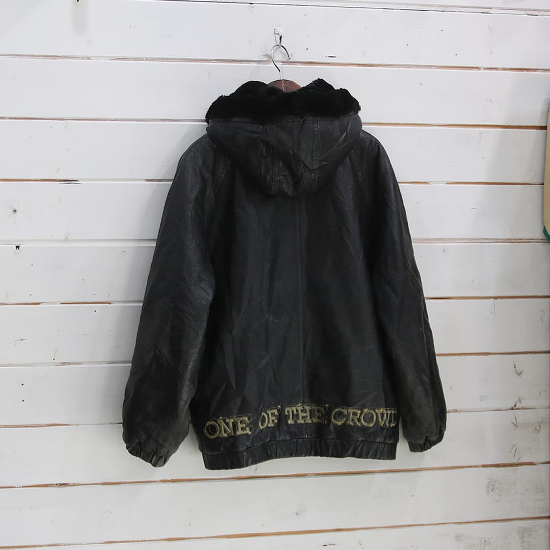 ICEBERG 디즈니 후드 레더 자켓 (여성용 38) 상품이미지3