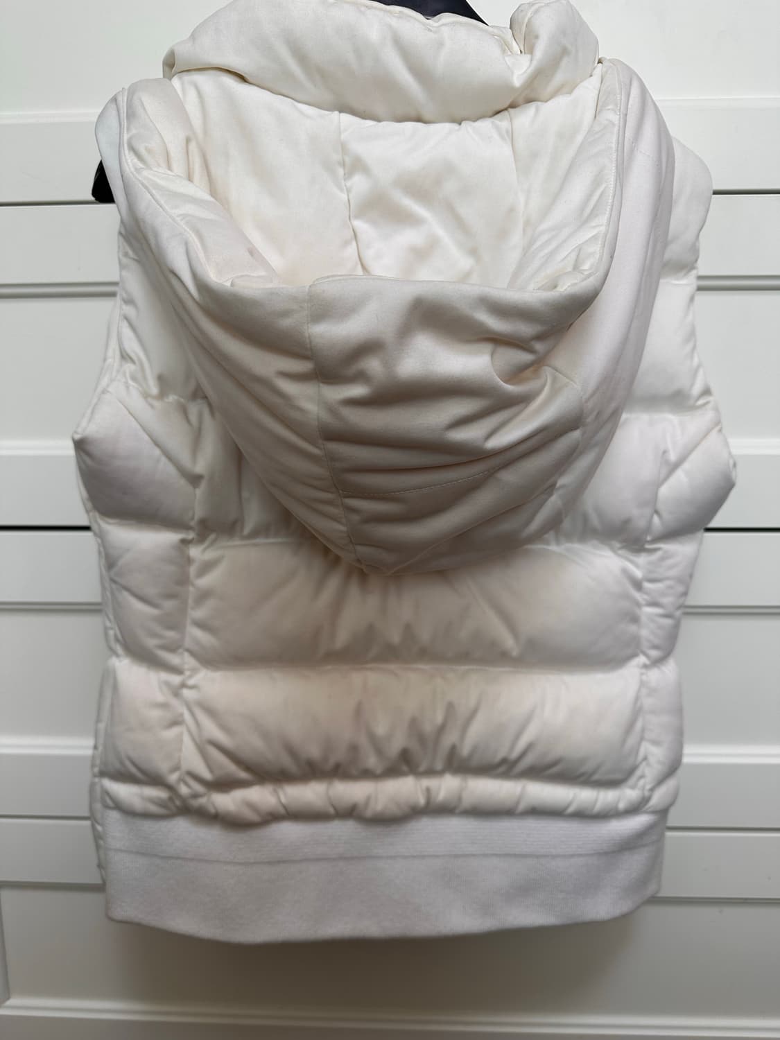 켈빈클라인 화이트 후드 조끼패딩 상품이미지7