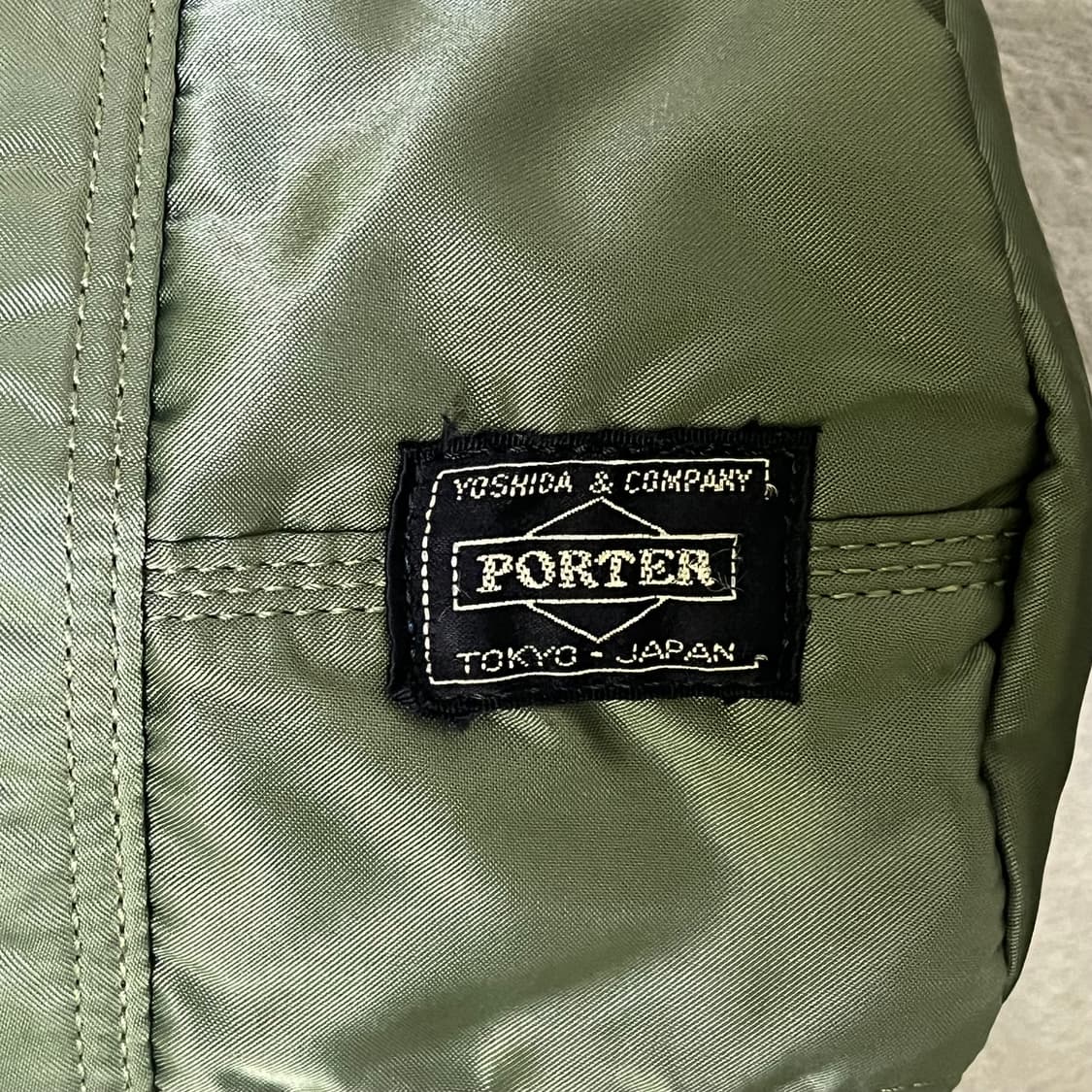 Porter 요시다 포터 탱커 보스턴 더플백 s 그린 상품이미지9