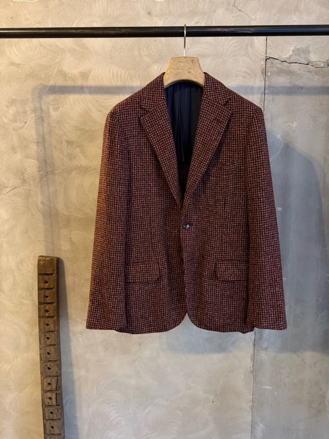 마시모 피옴보 플란넬 자켓 슬림100 상품이미지4