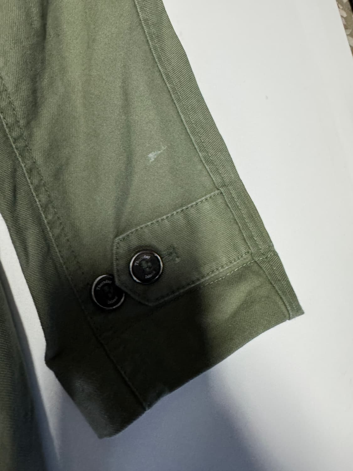 여성 써스데이아일랜드 필드 야상 롱 자켓 상품이미지5