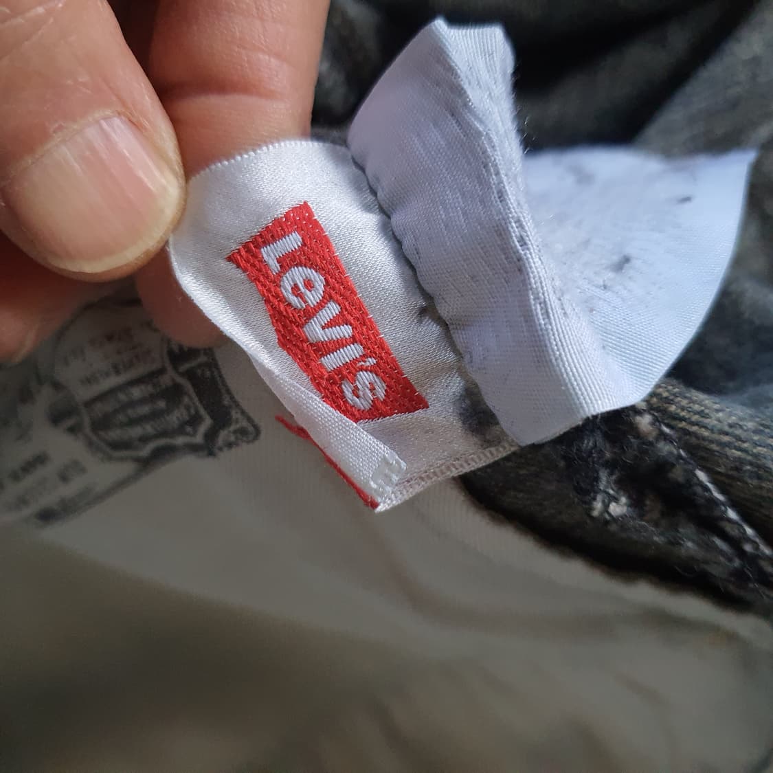 00s 유럽 리바이스501 데님 팬츠 no.16 상품이미지8