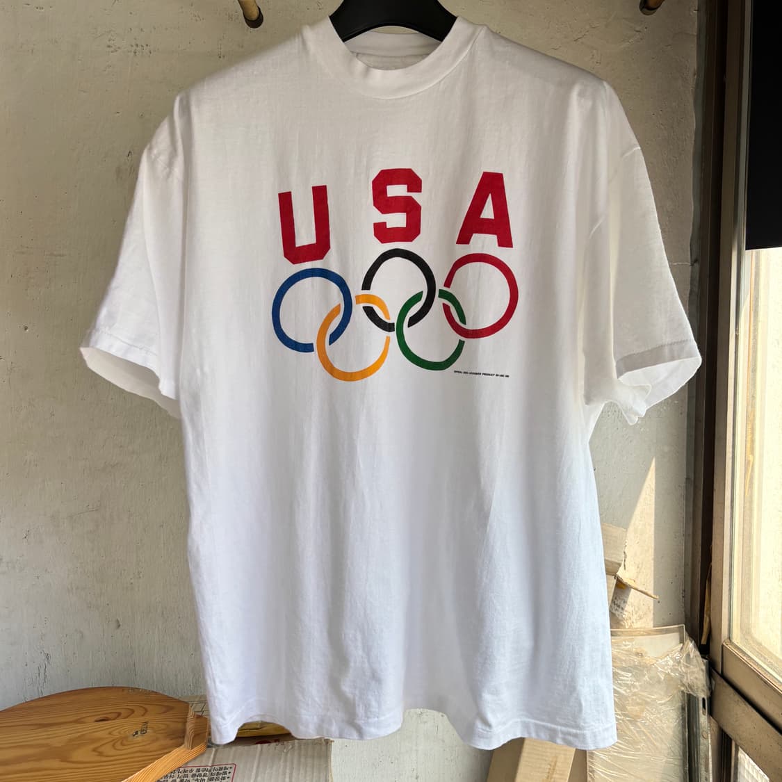 90s 빈티지 올림픽 USA팀 프로모 티셔츠 상품이미지3