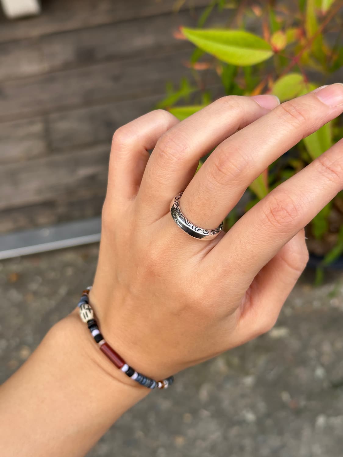 Wings of Tide Band 92Silver Ring 상품이미지9